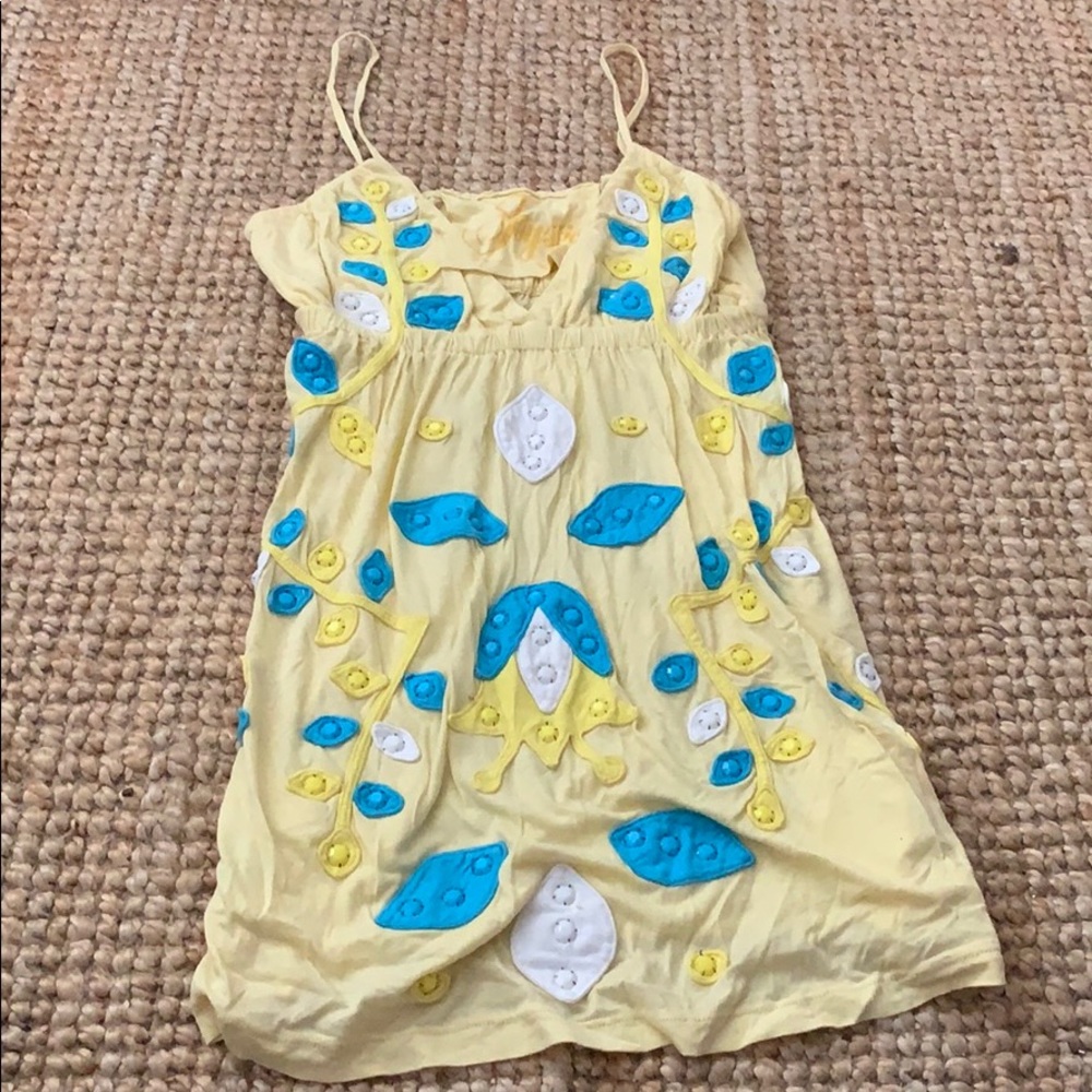 Joystick embroidered and embellished top